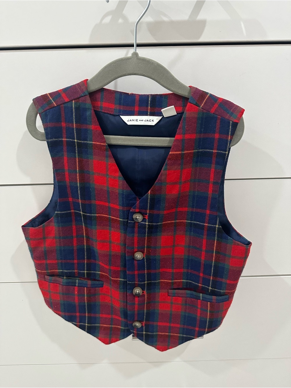 Janie and Jack Boys Vest Size 7